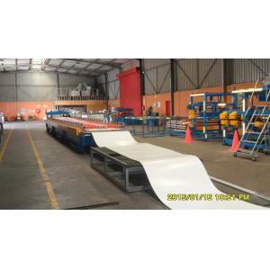 China Galvanized Steel Roof Panel Roll Forming Machine 18 Roller Stations 8 - 10 M / Min supplier