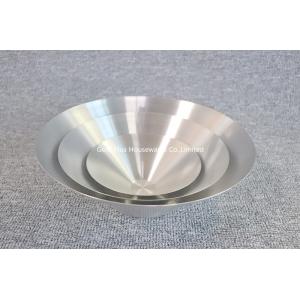 Korea household 16cm hottest price wholesale metal steel bowl high quality fruit salad dessert bowls
