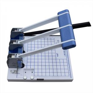 China Office Essential Manual Three Hole Punch Paper Drilling Machine for Paper Punching supplier