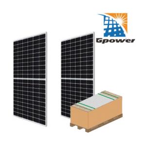 China TUV 370W MBB Solar Cell Rooftop Photovoltaic Power Station supplier