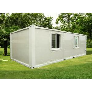 China Wooden Wall Panel Modern Container House With Standard Galvanized Structure supplier