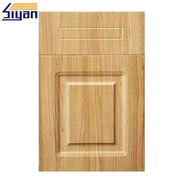 PVC Film Pressed MDF Cabinet For Vinyl Wrapped Kitchen Doors Reviews