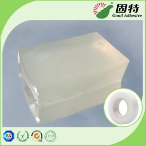 China Colorless Transparent PSA Hot Melt Adhesive Block For Medical Tape Plaster supplier