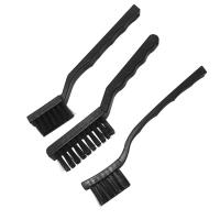 China Black Nylon Fiber ESD Antistatic Brushes For Industrial on sale