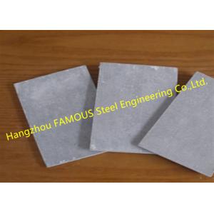 Moisture Proof Grey Fiber Reinforced Cement Board , 3.5mm High Density Fiber Cement Board