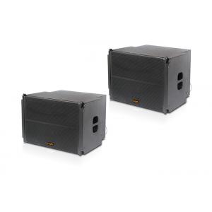 China 600W 18 Inch  Horn Loaded Subwoofer For Concert / Disco And Nightclub supplier