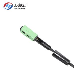 Conector rápido da fibra da instalação SC/APC de FTTH