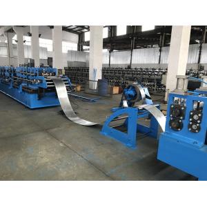 China 8 units Punching system Hat Roll Forming Machine / roll forming equipment supplier