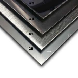 AISI 4mm / 10mm Stainless Steel Plate BA 316 Basic Customization
