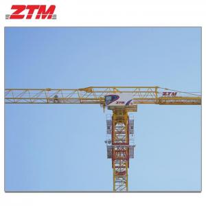 China ZTT396 Flattop Tower Crane 18t Capacity 75m Jib Length 3.5t Tip Load Hoisting Equipment supplier
