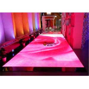 China Full Color P9mm Interactive Floor Led Display With 140°Viewing Angle supplier