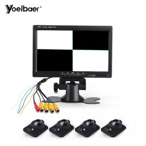 120 Degree Car Reversing Aid System Car Reverse Parking Camera With Display