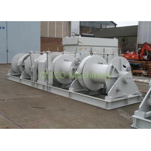China High Efficiency Marine Electric Winch Electric / Hydraulic Good Stability supplier