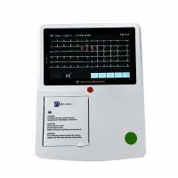 China 12 Channels Digital ECG Machine High Resolusion With Limb Electrodes Touch Screen on sale