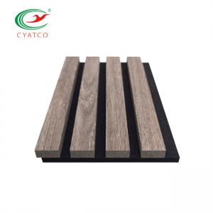 Multipurpose Wood Acoustic Panel , Harmless Sound Proof Wooden Board