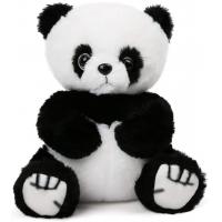 China Custom Skin Friendly No Fading Sitting Panda Plush Toy on sale