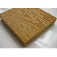 China Solid Wood Plastic Composite WPC Decking / Flooring Boards Anti - slip on sale