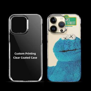 China Blank PC Coated 3D Clear Sublimation Phone Case For IPhone wholesale