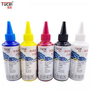 Eco Friendly Sublimation Ink Waterproof Sunproof PET DTF Ink For White Ink Printer