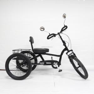 China Aluminum Pedal Motorized Trikes for Adults Popular Design Electrical Cargo Tricycles supplier