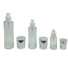 20g 30g 50g Clear Empty Cosmetic Containers , Glass Cosmetic Jars For Eye Cream