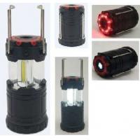 China Portable Outdoor 2 In 1 LED Camping Lantern Mini Pop Up LED Lanterns With Flashlight on sale