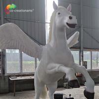 China CE Weather Proof Simulation Realistic Animatronic Animals Pegasus Fun Park Animals on sale