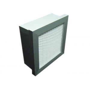 Mini Pleat Glass Fiber Media Hepa Filter Air Purifier , High Efficiency H10 - H14