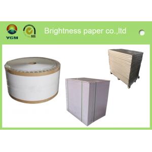 China High Stiffness Folding Box Board Sheets Clay Coated News Back Paper Double Side supplier