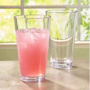 Highball Custom Printed Pint Glasses Lead Free 490ml Everyday Drinking Glasses