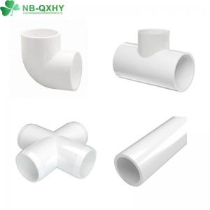 Environment Friendly UPVC Thread Plastic Water Pipe Fitting for QX 1-1/4 prime Size