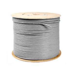 China 灰色 SFTP CAT8ケーブル 22AWG LSZH 2000MHz 酸素フリー銅イーサネットケーブル 500FT supplier