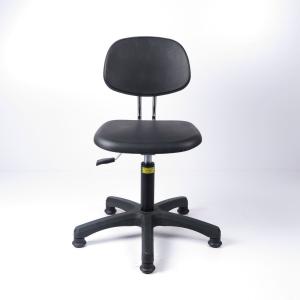 High Density PU Foam ESD Cleanroom Chairs Compact Adjustable Bar Stool