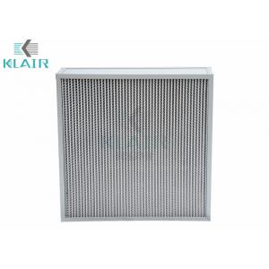 Final stage Hepa Air Filter , Low Resistance Oil Mist Collector With Heavy Duty Media Pack