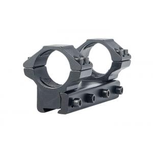 China ANS Rifle Scope Weaver Bases And Rings 11mm Rail Size See Through Design supplier