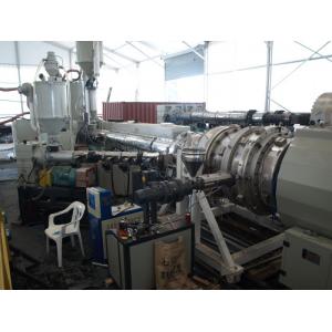 Under Ground HDPE Drainge Solid Pipe Machine 800kg/h Max Output Easy To Operate