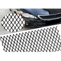 China Black Coated Aluminum Car Honeycomb Expanded Grill Mesh 1mm Thickness on sale