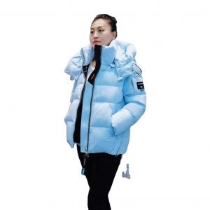 Hot Selling Cheap Custom FODARLLOY F23120 Ladies Warm Hooded Cotton-padded Clothes Women Slim Long Winter Jackets Women Coats