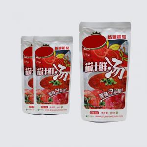 180 Grams Bagged Tomato Paste Red Sauce Pasta For Restaurant