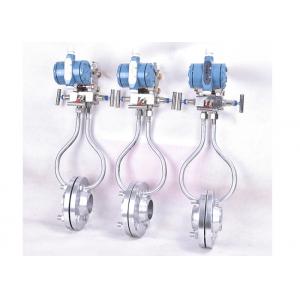 China Stainless Steel Pipe High Pressure Air Flow Meter , Integration Orifice Flowmeter supplier