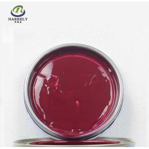 Spray Acrylic Car Paints 1K Rose Red Color Automotive Coating 0.5L 1L 2L 4L