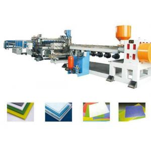 PP PE PC PVC Foam Board Extrusion Line Single Screw Extruder Machine Energy Saving