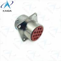 China Harsh Environments XC24F12K1D1 Electroless Nickel Connector Shell with 12 Contacts on sale