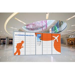 China RFID Parcel Combination Delivery Locker For Shopping Mall Station And Airport with Remote Control Platform Non touch use supplier