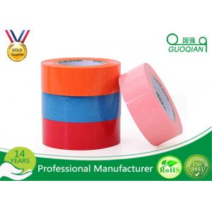 Custom Printed Pink / Blue Packing Tape , Coloured Sticky Tape Environment Protection 35 - 65 Mic
