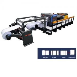 Used Paper Cutter Machine With Servo Driven Max Reel Diameter 1800mm