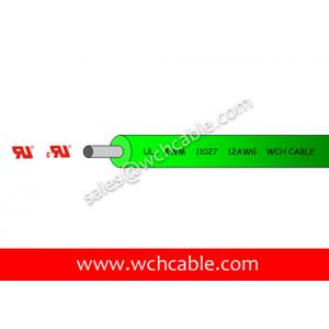 China 300V mPPE Wire UL11027 12AWG STR 65/0.25 OD3.0mm Black wholesale