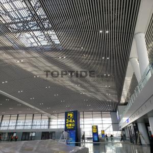 Building Outdoor Metal Suspended Facade Acoustic Panel Perforated Aluminum Ceiling Tiles