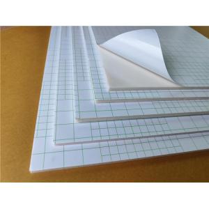 China Recyclable Self Adhesive Foam Board Smooth Surface  White Paper Foam Board supplier