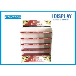 China Foldable Corrugated Pop Displays Floor Stands For Shopping Mall supplier